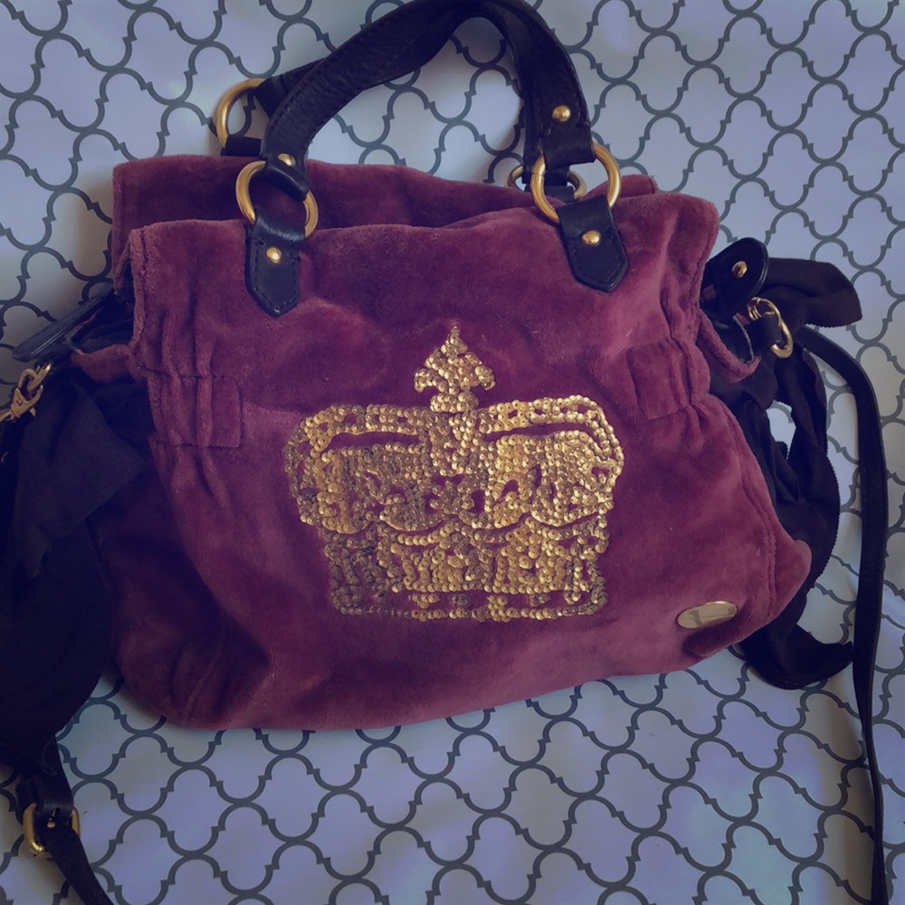 Juicy Couture handbag with long detachable strap
